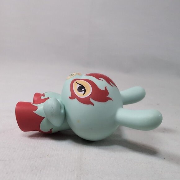 Kidrobot Dunny 2010 Fatale Vinyl Figure Kathie Olivas Blue Red 3" 2/25 Designer - Picture 4 of 7